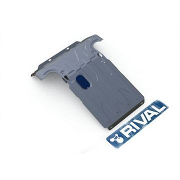 Защита картера Rival для 1,7 алюминий 4 мм из 2-х частей для Chevrolet Niva 2002-