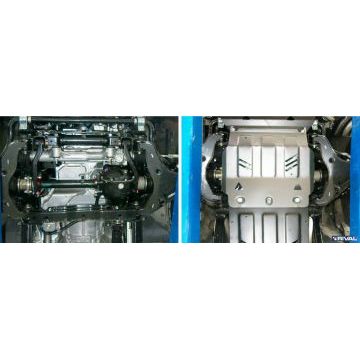 Защита картера Rival алюминий 4 мм для Mitsubishi Pajero Sport, V - 3.0; 2.4d 2016-