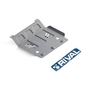 Защита картера Rival алюминий 4 мм для Mitsubishi Pajero Sport, V - 3.0; 2.4d 2016-