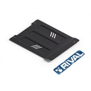 Защита КПП Rival сталь 2 мм для Mitsubishi Pajero Sport, V - 3.0; 2.4d; выводим 2016-