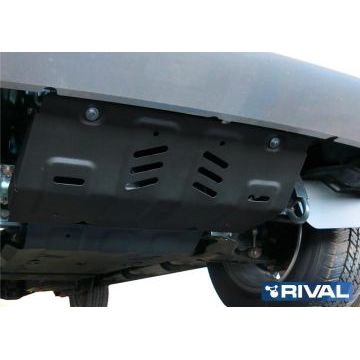 Защита радиатора Rival сталь 2 мм для Mitsubishi Pajero Sport, V - 3.0; 2.4d; выводим 2016-