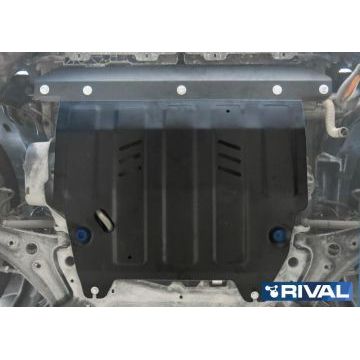 Защита картера и КПП Rival для 1,6 и 2,0 сталь 2 мм для Ford Ecosport 2014-2018