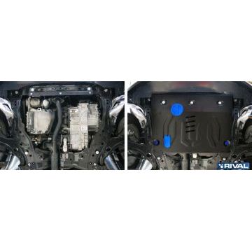 Защита картера и КПП Rival для 3,5 сталь 2 мм для Ford Edge 2013-2015