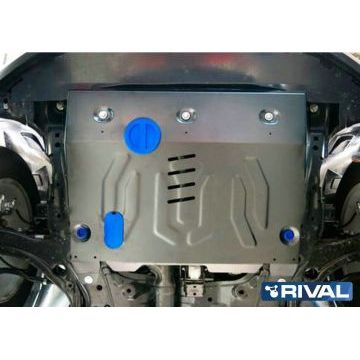 Защита картера и КПП Rival для 3,5 алюминий 4 мм для Ford Edge 2013-2015