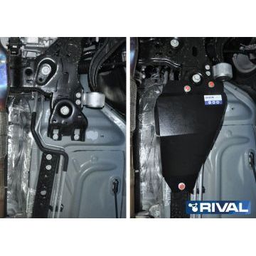 Защита трубок кондиционера Rival для 3,5 сталь 2 мм для Ford Explorer 2015-