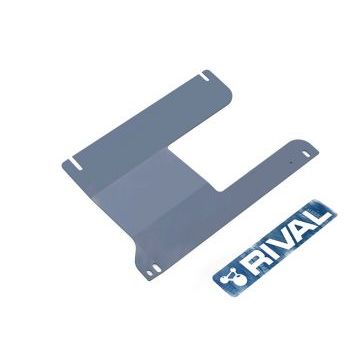 Защита РК Rival для 2,5D алюминий 4 мм для Mazda BT-50/Ford Ranger 2006-2012