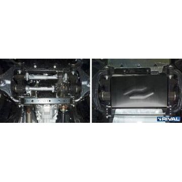 Защита картера Rival для 2,2D сталь 2 мм для Ford Ranger 2012-2015