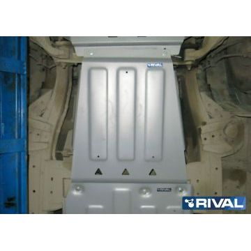 Защита КПП Rival для 2,2D алюминий 6 мм для Ford Ranger 2012-2015
