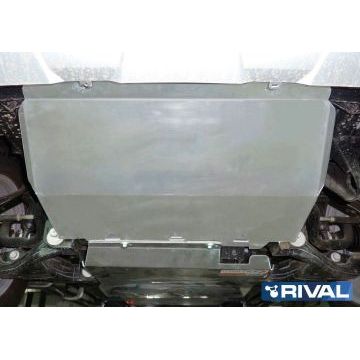 Защита радиатора Rival для 2,2D алюминий 4 мм для Ford Ranger 2012-2015