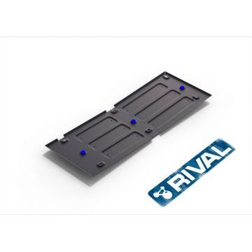 Защита топливного бака сталь Rival для Ford Tourneo Custom, V - 2.2d; передний привод 2017-/Ford Tourneo Custom, V - 2.2d; передний привод 2012-2018