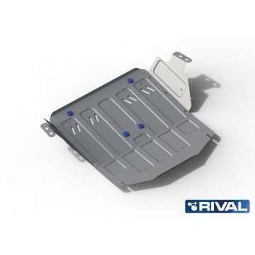 Защита картера и КПП Rival для 2,2D и 2,4D алюминий 4 мм для Ford Transit 2006-2014