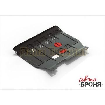 Защита картера и КПП Автоброня для 2,2TDI сталь 2 мм на передний привод для Ford Transit 2006-2014