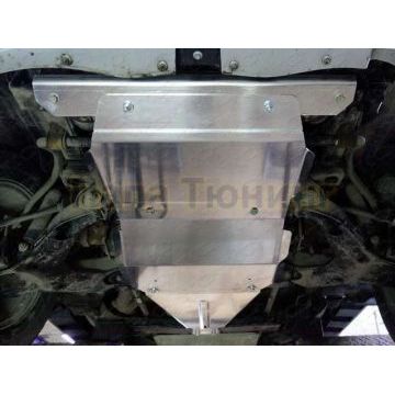 Защита КПП (алюминий) 4мм ТСС для Great Wall H3 2014- (2.0i turbo)/Great Wall H3 2005- /2014- (2.0i, 2.0TD)