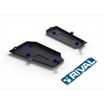 Защита топливного бака Rival для 1,5T МКПП сталь 2 мм на 4х4 для Haval H2 2014-