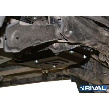 Защита редуктора Rival сталь 2 мм для Haval H6, V - 1.5T; 2.0TD; полный привод 2014-