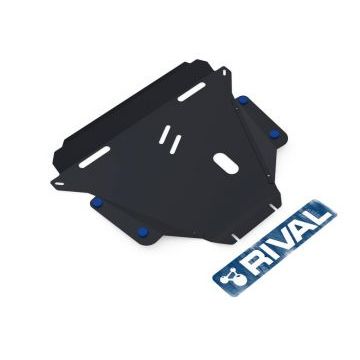 Защита картера и КПП Rival для 2,0 и 2,4 сталь 2 мм для Honda CR-V 2007-2012