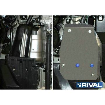 Защита топливного бака Rival для 2,0 алюминий 4 мм для Honda CR-V 2012-2017