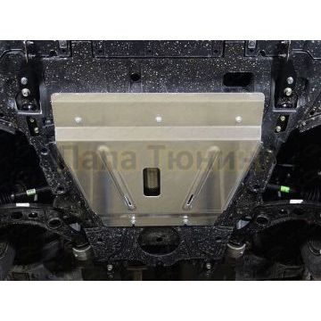 Защиты комплект алюминий 4 мм картер, КПП, бак и дифференциал ТСС для Honda CR-V 2017-