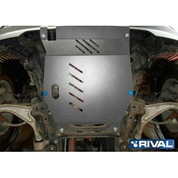 Защита картера и КПП Rival для 3,5 алюминий 4 мм для Honda Pilot 2008-2011