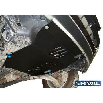 Защита картера и КПП Rival для 3,5 сталь 2 мм для Honda Pilot 2008-2011
