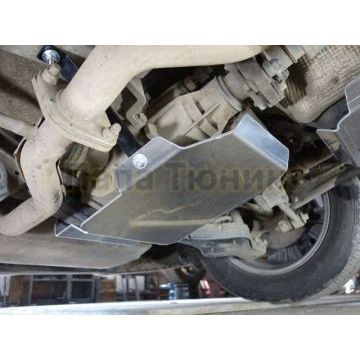 Защита дифференциала ТСС алюминий 4 мм для Hyundai Creta 2016-2021 Защита дифференциала ТСС алюминий 4 мм для Hyundai Creta 2016-2021