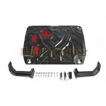 Защита картера и КПП Автоброня для 1,6 и 2,0 сталь 2 мм для Hyundai Creta 2016-2021 Защита картера и КПП Автоброня для 1,6 и 2,0 сталь 2 мм для Hyundai Creta 2016-2021