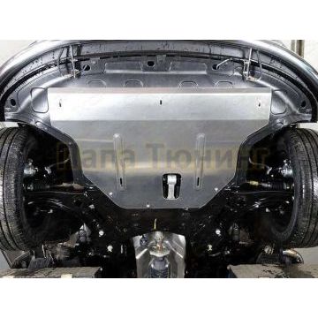 Защиты комплект алюминий 4 мм картер и кпп, бак ТСС для Hyundai Creta 2016-2021 Защиты комплект алюминий 4 мм картер и кпп, бак ТСС для Hyundai Creta 2016-2021