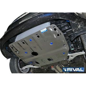 Защита картера и КПП Rival для 2,0 алюминий 4 мм для Hyundai i40 2011-
