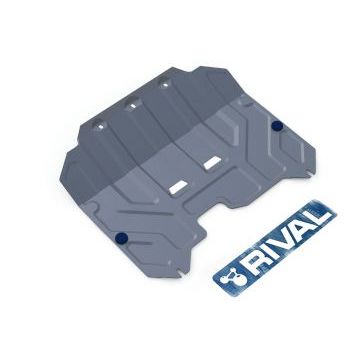 Защита картера + КПП Rival алюминий 4 мм для Kia Sportage, V - все 2010-2016