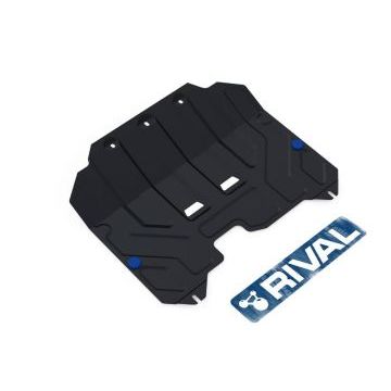 Защита картера + КПП Rival сталь 2 мм для Kia Sportage, V - все 2010-2016