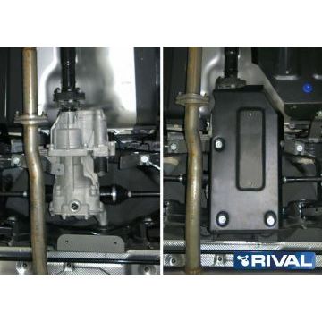 Защита редуктора Rival сталь 2 мм для Kia Sportage, V - все; полный привод 2010-2016