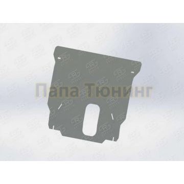 Защита картера Руссталь алюминий 4 мм для Hyundai Santa Fe 2015-2018