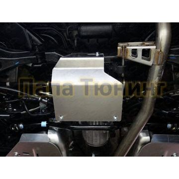 Защита дифференциала (алюминий) 4мм ТСС для Infiniti JX35 2012-2013/Infiniti QX60 2013-/Nissan Murano 2016-/Nissan Pathfinder 2013-