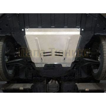 Защиты комплект ТСС алюминий 4 мм: картер и КПП, дифференциал, бак для Infiniti QX50 2018-