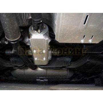 Защиты комплект ТСС алюминий 4 мм: картер и КПП, дифференциал, бак для Infiniti QX50 2018-