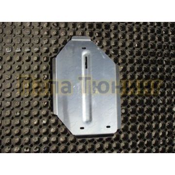 Защита дифференциала ТСС алюминий 4 мм для Jeep Cherokee, Cherokee Trailhawk 2014-