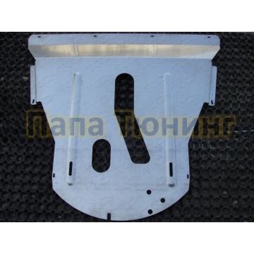 Защита картера ТСС алюминий 4 мм для Jeep Cherokee, Cherokee Trailhawk 2014-