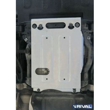 Защита картера алюминий 4 мм Rival для Jeep Grand Cherokee, V -  3.0; 3.6 2018-/Jeep Grand Cherokee, V -  3.0; 3.0d; 3.6; 5.7 2010-2014/Jeep Grand Cherokee, V -  3.0; 3.0d; 3.6; 5.7 2014-2018