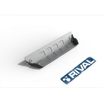 Защита рулевых тяг Rival алюминий 4 мм для Jeep Wrangler JK 2D, V - 2.8d; 3.6; 3.8; АКПП 2007-2018