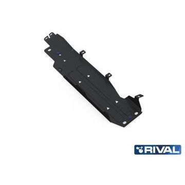 Защита топливного бака Rival для 3,6 и 3,8 АКПП сталь 3 мм на 5 дверей для Jeep Wrangler 2007-2018