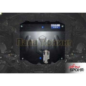 Защита картера и КПП Автоброня для 2,2D и 2,4i сталь 2 мм для Kia Sorento 2012-2020