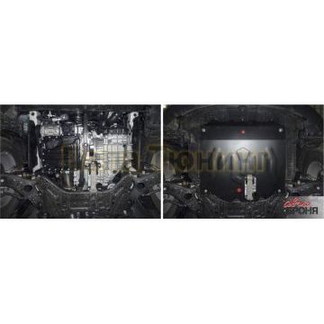 Защита картера и КПП Автоброня для 2,2D и 2,4i сталь 2 мм для Kia Sorento 2012-2020