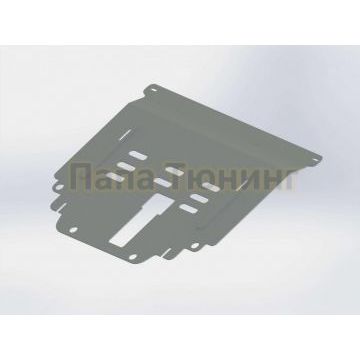 Защита картера Руссталь алюминий 4 мм для Kia Sorento Prime 2015-