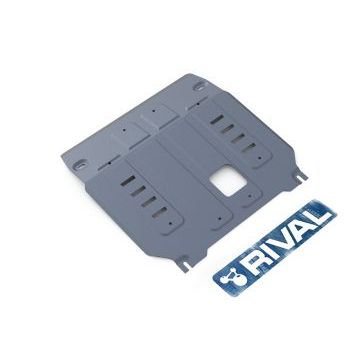 Защита картера и КПП Rival для 2,2D/2,4/3,3 алюминий 4 мм для Kia Sorento Prime 2015-