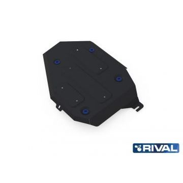 Защита топливного бака Rival сталь 2 мм для Hyundai Santa Fe, V - 2.2d; 2.4/Kia Sorento Prime, V - 2.2d 2015-