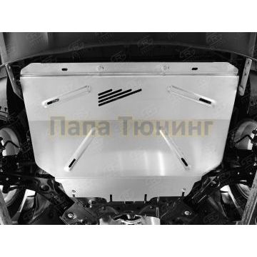 Защита картера Руссталь алюминий 4 мм для Kia Soul 2016-2019