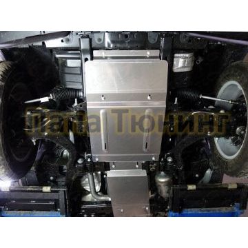 Защита картера ТСС алюминий 4 мм для Land Rover Discovery 4 2009-2016 Защита картера ТСС алюминий 4 мм для Land Rover Discovery 4 2009-2016