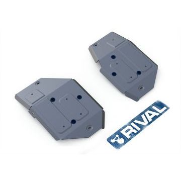 Защита топливного бака алюминий 4 мм RIVAL для Land Rover Range Rover Evoque, V - 2.0; 2.2d 2011-2019