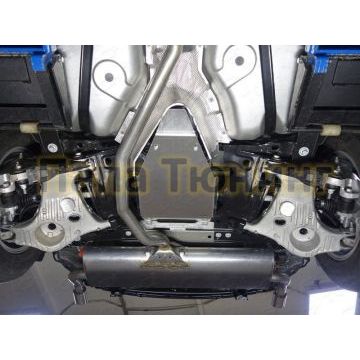 Защита дифференциала ТСС алюминий 4 мм для Land Rover Discovery Sport 2014- Защита дифференциала ТСС алюминий 4 мм для Land Rover Discovery Sport 2014-