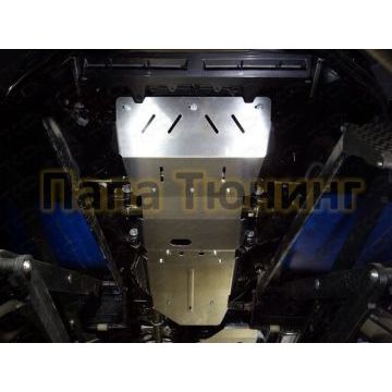 Защита КПП (алюминий) 4мм (не устанавливается без ZKTCC00101) ТСС для Lexus GX460 2009-/Toyota Land Cruiser Prado 150 2009-